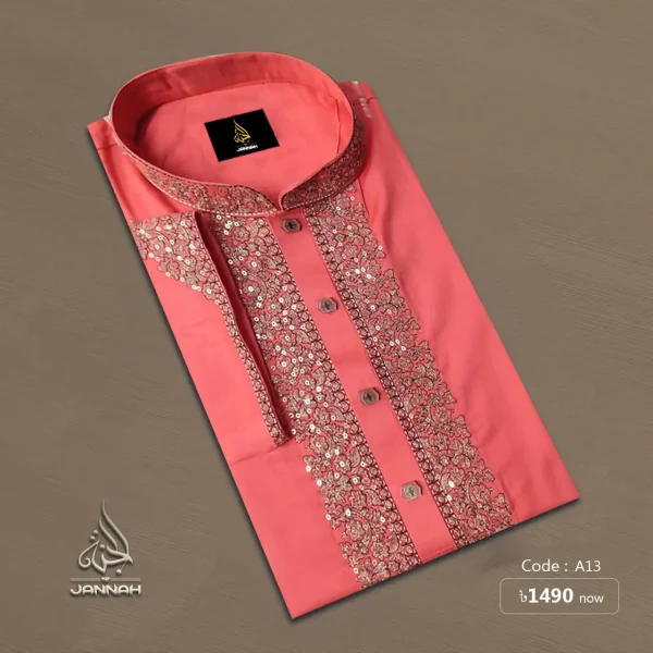 LUXURY Sequin panjabi /A6 - Image 3