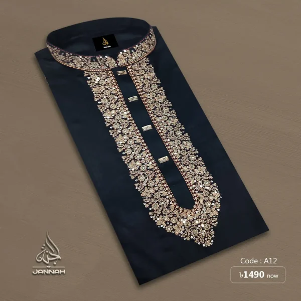 LUXURY Sequin panjabi /A6 - Image 2